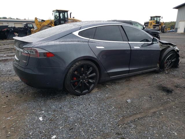 5YJSA1E20GF149445 - 2016 TESLA MODEL S CHARCOAL photo 3