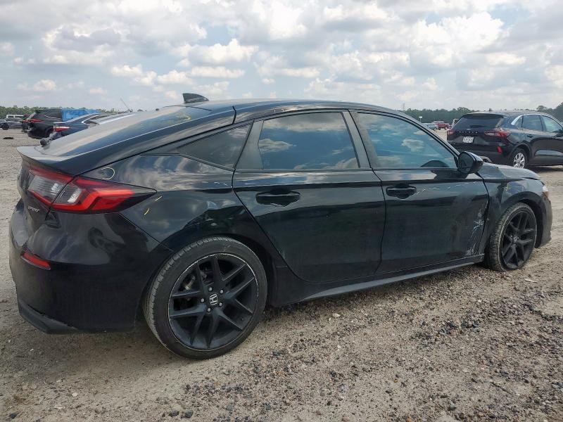 19XFL2H81PE019049 - 2023 HONDA CIVIC SPORT BLACK photo 3