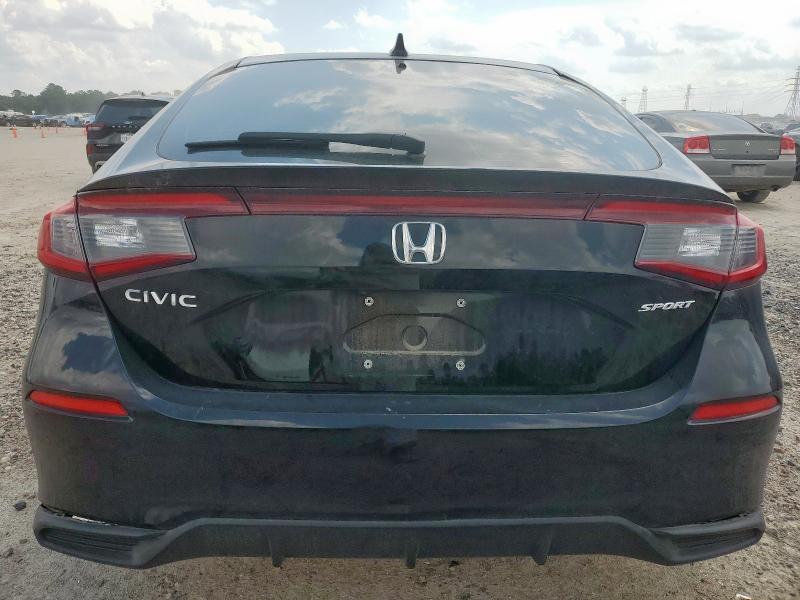 19XFL2H81PE019049 - 2023 HONDA CIVIC SPORT BLACK photo 6