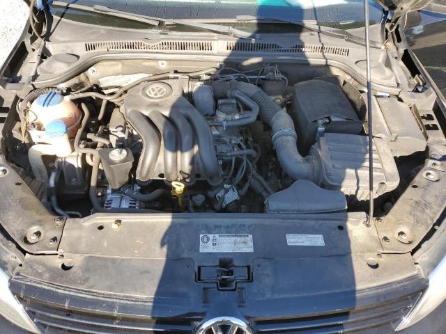 3VW2K7AJ8EM432629 - 2014 VOLKSWAGEN JETTA BASE BLACK photo 11