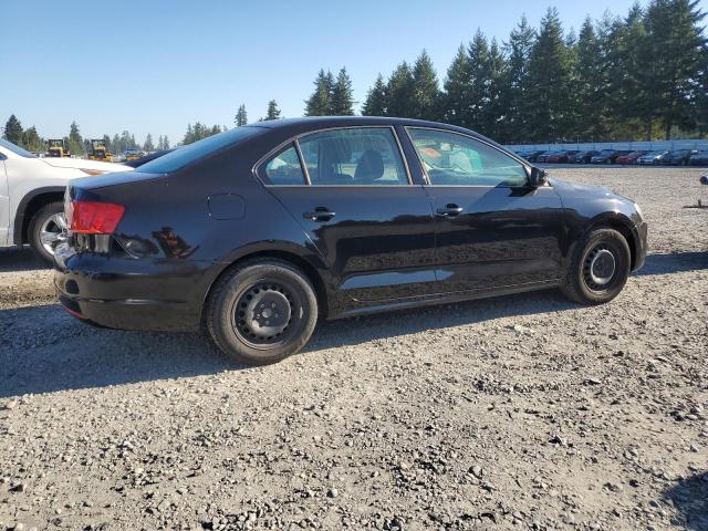3VW2K7AJ8EM432629 - 2014 VOLKSWAGEN JETTA BASE BLACK photo 3
