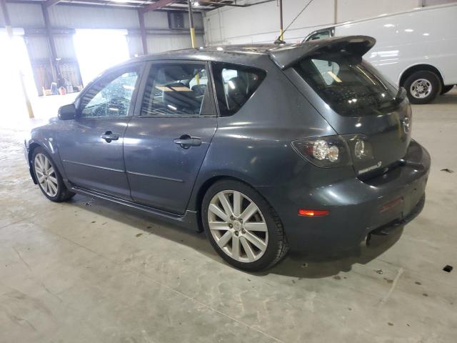 JM1BK34L381117554 - 2008 MAZDA SPEED 3 ლურჯი ფოტო 2