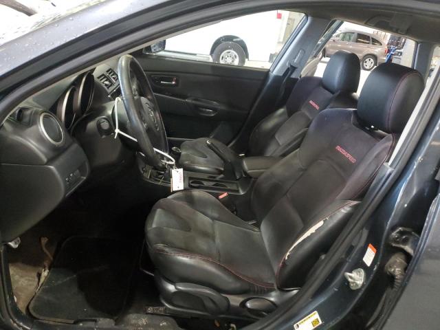 JM1BK34L381117554 - 2008 MAZDA SPEED 3 ლურჯი ფოტო 7