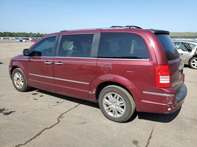 2A8HR64X48R751308 - 2008 CHRYSLER TOWN & COU LIMITED BURGUNDY photo 2