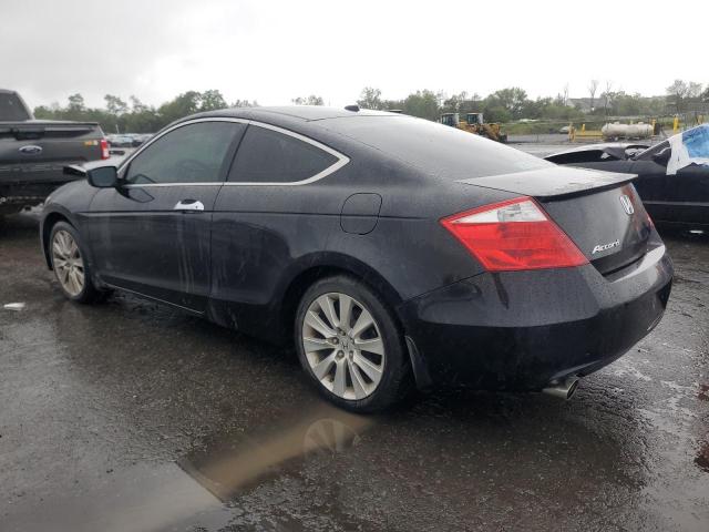 1HGCS22878A007637 - 2008 HONDA ACCORD EXL BLACK photo 2