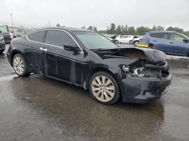 1HGCS22878A007637 - 2008 HONDA ACCORD EXL BLACK photo 4