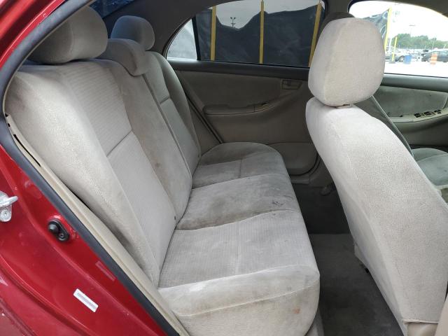 1NXBR32E48Z946658 - 2008 TOYOTA COROLLA CE RED photo 10