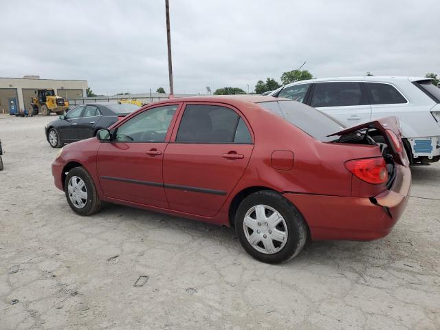 1NXBR32E48Z946658 - 2008 TOYOTA COROLLA CE RED photo 2