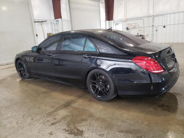 WDDUG8FB4FA165935 - 2015 MERCEDES-BENZ S 550 4MATIC BLACK photo 2