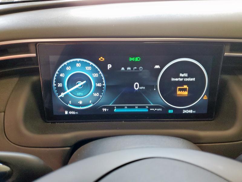 KM8JCCD12RU141489 - 2024 HYUNDAI TUCSON SEL CONVENIENCE BLACK photo 9