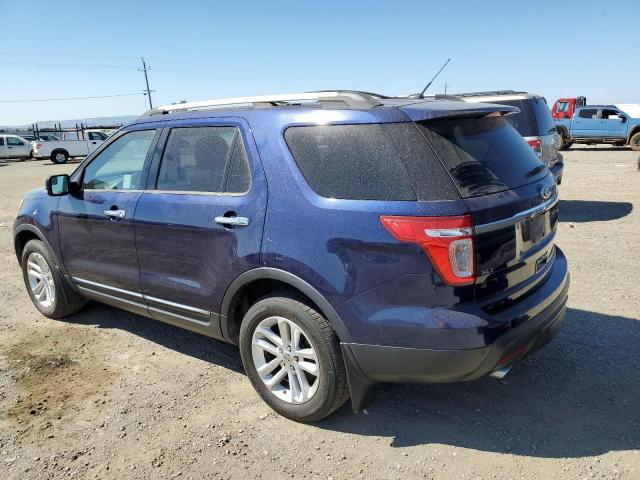 1FMHK8D85BGA25218 - 2011 FORD EXPLORER XLT BLUE photo 2