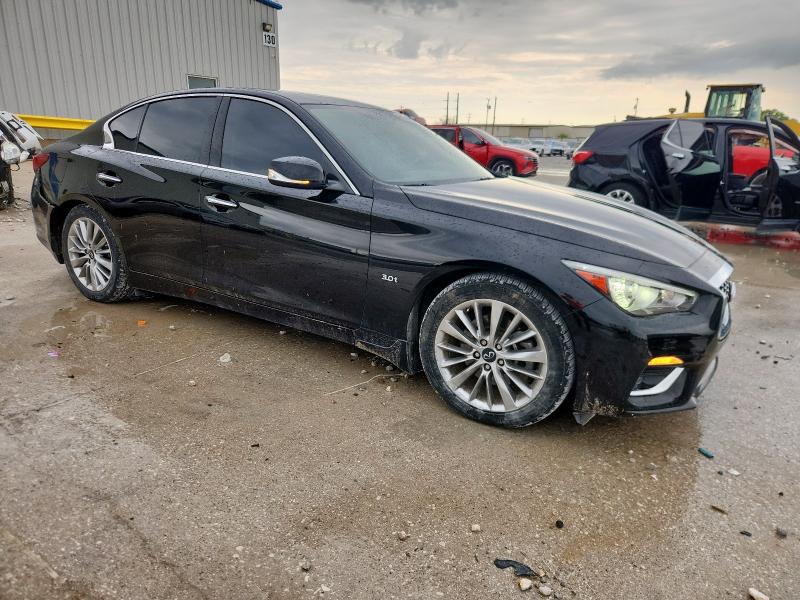 JN1EV7AP1KM543528 - 2019 INFINITI Q50 LUXE BLACK photo 4