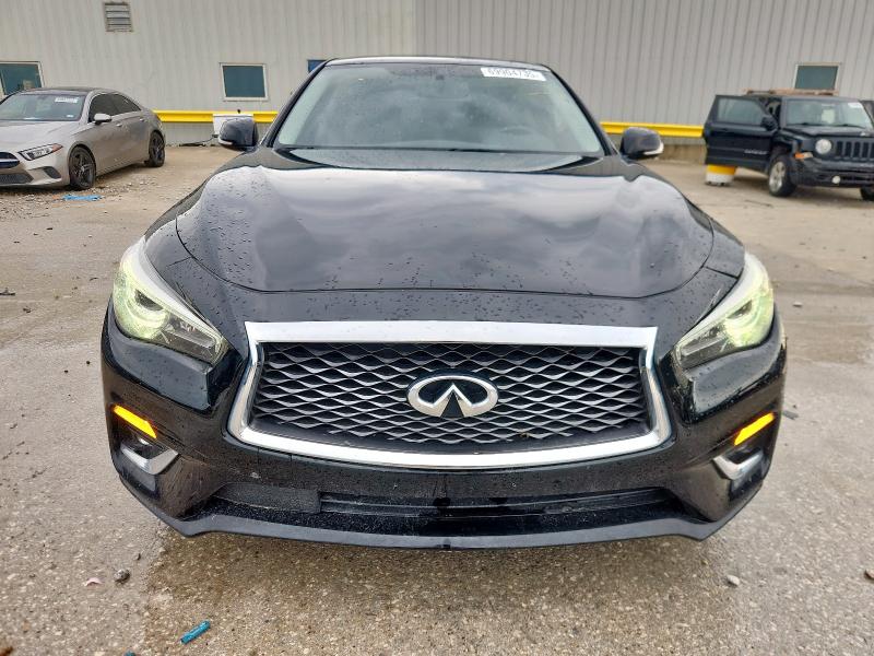 JN1EV7AP1KM543528 - 2019 INFINITI Q50 LUXE BLACK photo 5