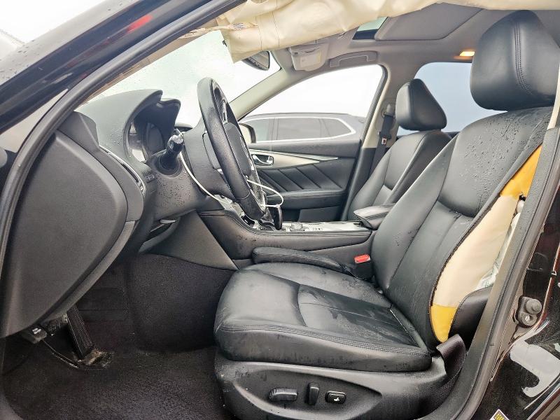 JN1EV7AP1KM543528 - 2019 INFINITI Q50 LUXE BLACK photo 7