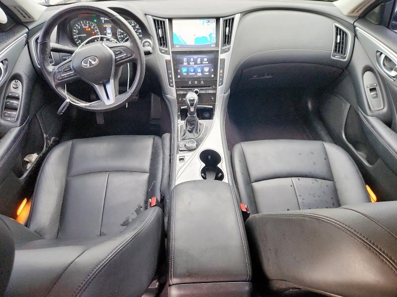JN1EV7AP1KM543528 - 2019 INFINITI Q50 LUXE BLACK photo 8
