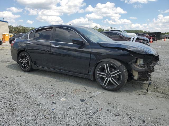 1HGCR2F50HA145161 - 2017 HONDA ACCORD SPORT BLACK photo 4