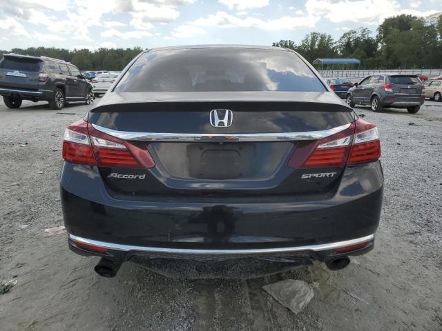 1HGCR2F50HA145161 - 2017 HONDA ACCORD SPORT BLACK photo 6