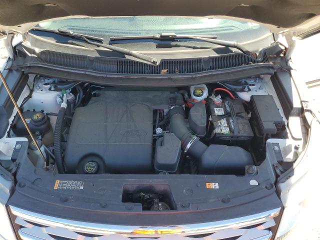 1FM5K7D85JGC46538 - 2018 FORD EXPLORER XLT Beyaz fotoğraf 12