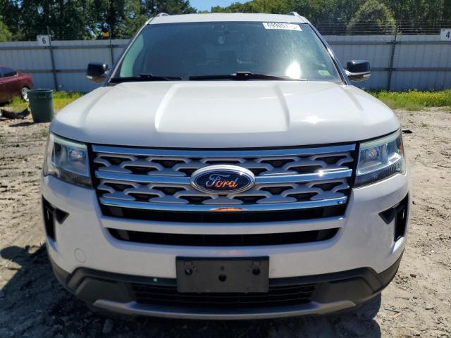 1FM5K7D85JGC46538 - 2018 FORD EXPLORER XLT Beyaz fotoğraf 5