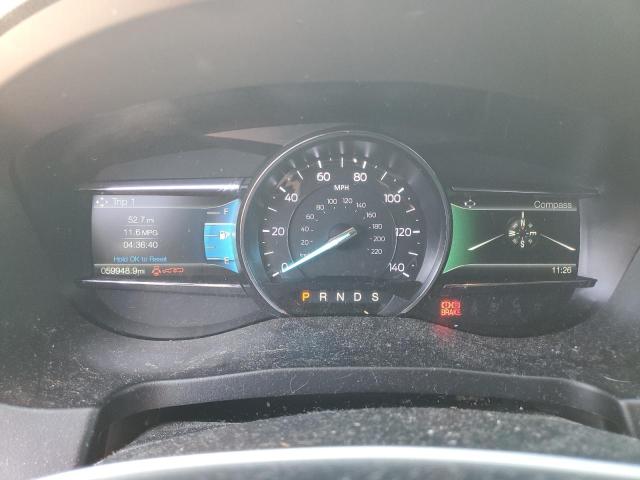 1FM5K7D85JGC46538 - 2018 FORD EXPLORER XLT Beyaz fotoğraf 9