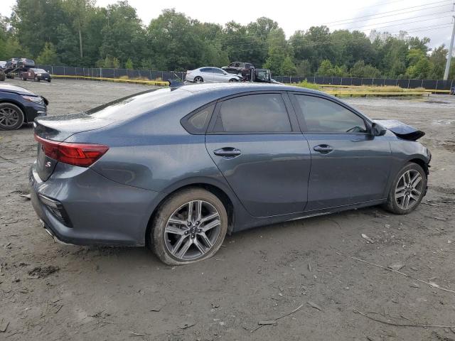 3KPF34AD7KE114226 - 2019 KIA FORTE GT LINE GRAY photo 3