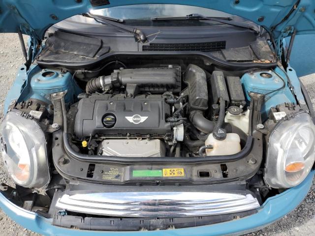 WMWMF3C5XATZ21471 - 2010 MINI COOPER BLUE photo 11