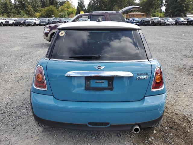 WMWMF3C5XATZ21471 - 2010 MINI COOPER BLUE photo 6