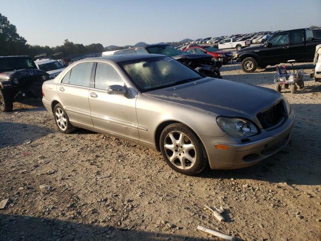 WDBNG84J13A359941 - 2003 MERCEDES-BENZ S 500 4MATIC SILVER photo 4