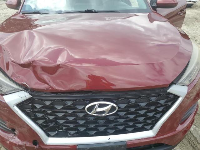 KM8J23A42KU933682 - 2019 HYUNDAI TUCSON SE RED photo 12