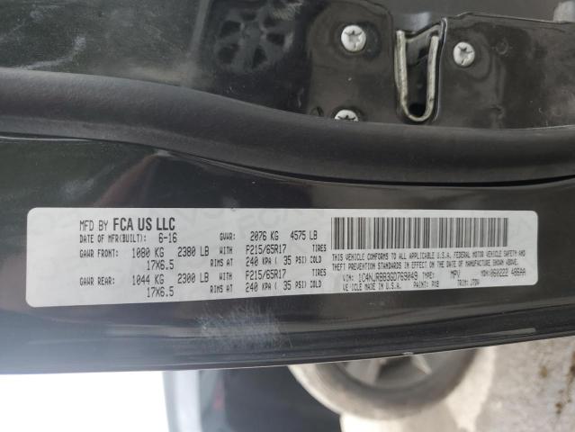 1C4NJRBB3GD769049 - 2016 JEEP PATRIOT SPORT Schwarz Foto 13