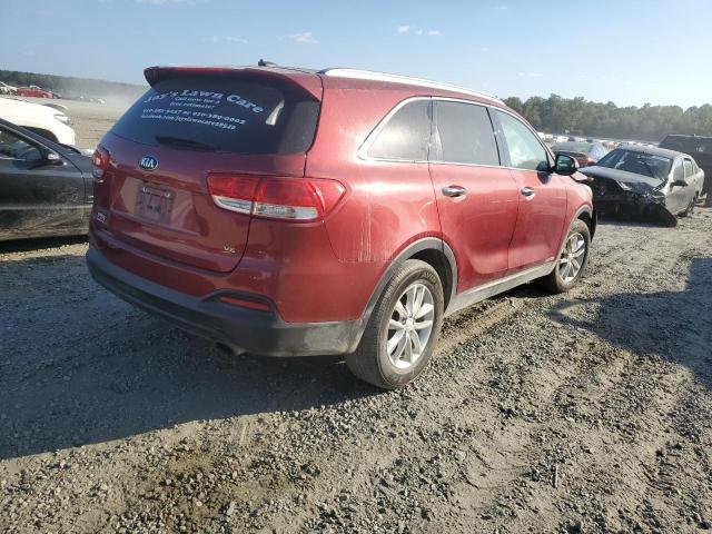 5XYPGDA52HG211184 - 2017 KIA SORENTO LX RED photo 3