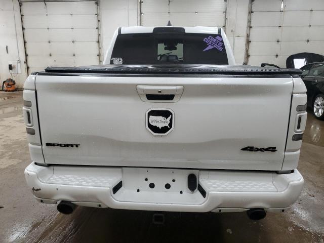 1C6SRFLT0KN606225 - 2019 RAM 1500 REBEL WHITE photo 6