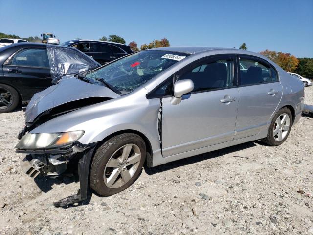 2HGFA16619H342110 - 2009 HONDA CIVIC LX-S فضي صورة 1