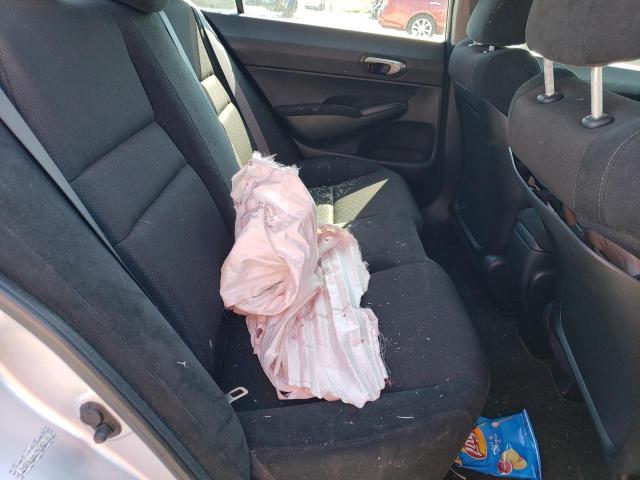 2HGFA16619H342110 - 2009 HONDA CIVIC LX-S فضي صورة 10