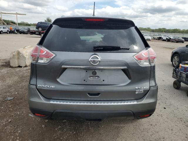 5N1AT2MV1GC789244 - 2016 NISSAN ROGUE S GRAY photo 6