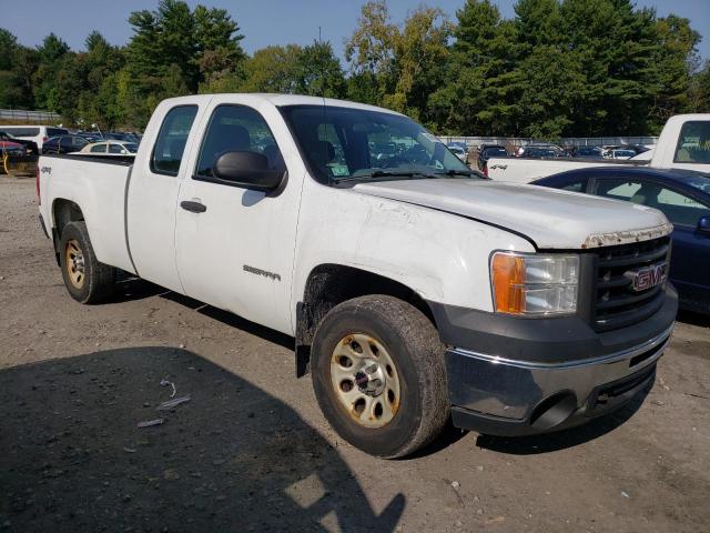 1GTR2TEA5CZ237359 - 2012 GMC SIERRA K1500 WHITE photo 4