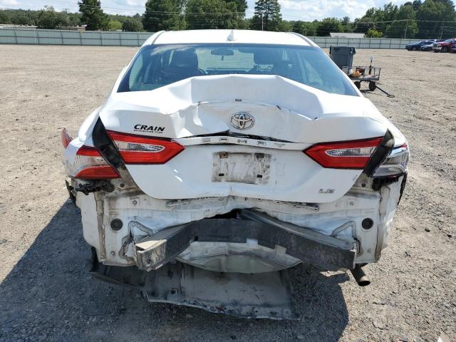4T1B11HK3KU775014 - 2019 TOYOTA CAMRY L WHITE photo 6