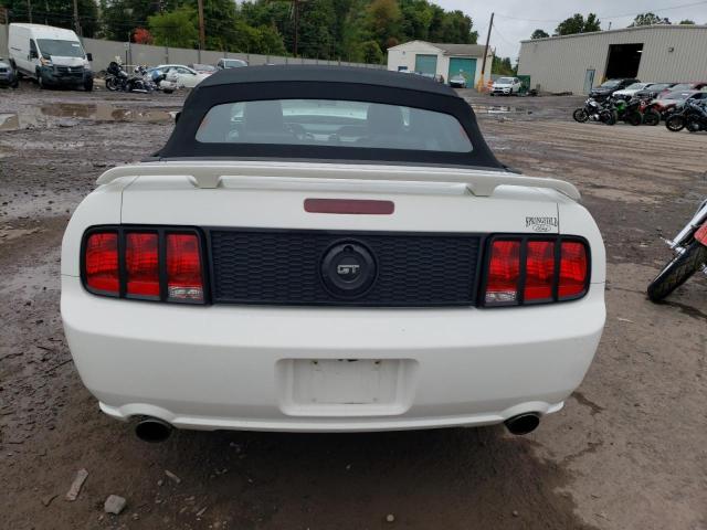 1ZVHT85H165191041 - 2006 FORD MUSTANG GT WHITE photo 6