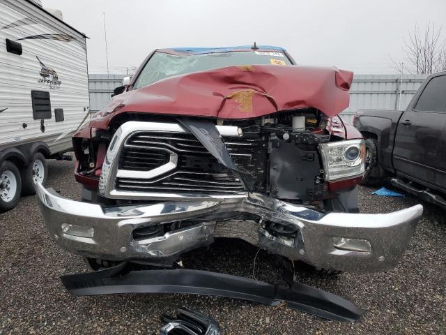 3C6UR5GL6JG144256 - 2018 RAM 2500 LONGHORN BURGUNDY photo 5