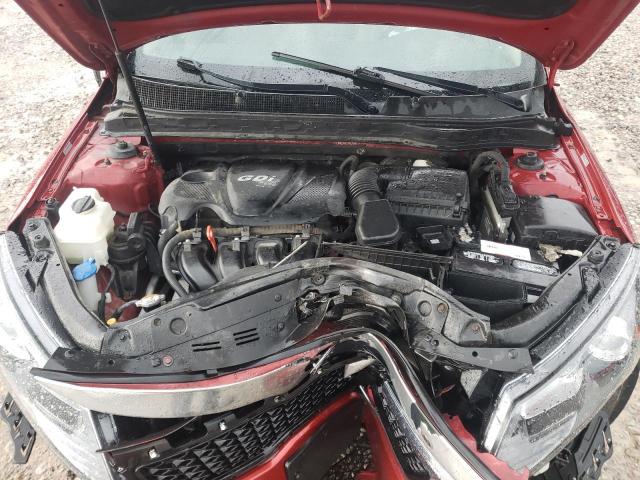 5XXGN4A73DG158565 - 2013 KIA OPTIMA EX RED photo 11