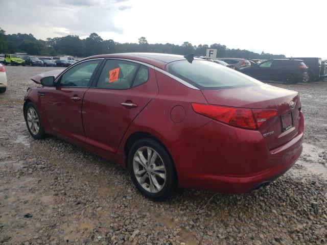 5XXGN4A73DG158565 - 2013 KIA OPTIMA EX RED photo 2