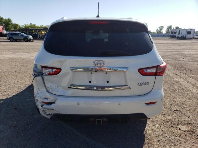 5N1AL0MMXFC515292 - 2015 INFINITI QX60 WHITE photo 6