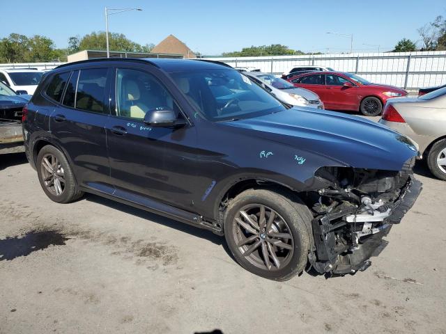 5UXTY5C00M9G91838 - 2021 BMW X3 XDRIVE30I BLACK photo 4