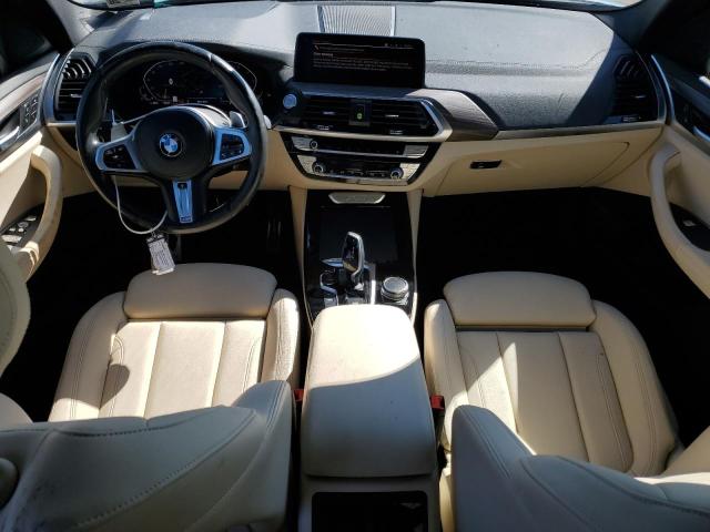 5UXTY5C00M9G91838 - 2021 BMW X3 XDRIVE30I BLACK photo 8