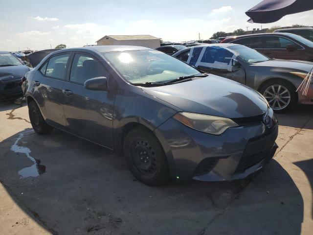 5YFBURHE0EP127281 - 2014 TOYOTA COROLLA L GRAY photo 4