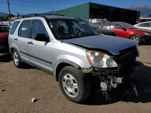 JHLRD68586C012101 - 2006 HONDA CR-V LX SILVER photo 4