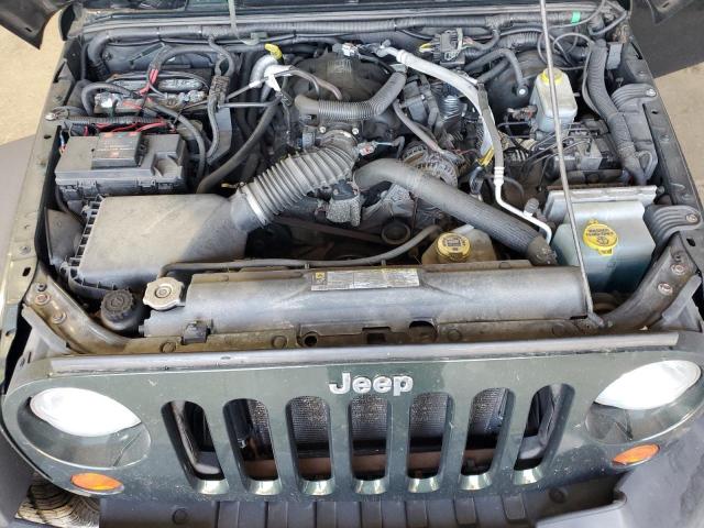 1J4AA2D17AL229270 - 2010 JEEP WRANGLER SPORT მწვანე ფოტო 11