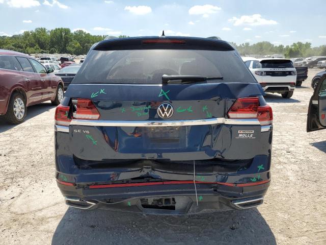 1V2HR2CA6NC513606 - 2022 VOLKSWAGEN ATLAS SE Niebieski zdjęcie 6