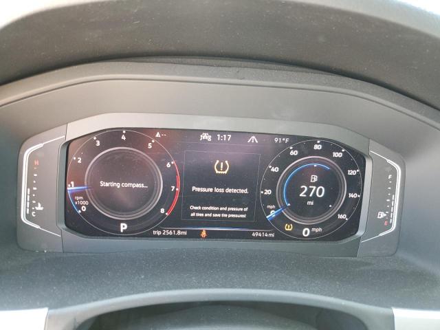 1V2HR2CA6NC513606 - 2022 VOLKSWAGEN ATLAS SE Niebieski zdjęcie 9