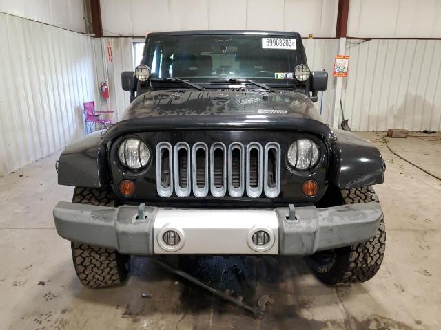 1J4AA5D14BL520165 - 2011 JEEP WRANGLER SAHARA BLACK photo 5